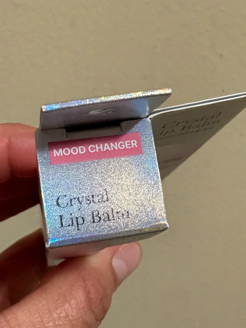 Crystal Lip Balm - Silver Mood Changer Brand New Factory Sealed. Never Opened